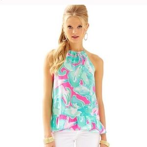 Lily Pulitzer Millie Halter Top